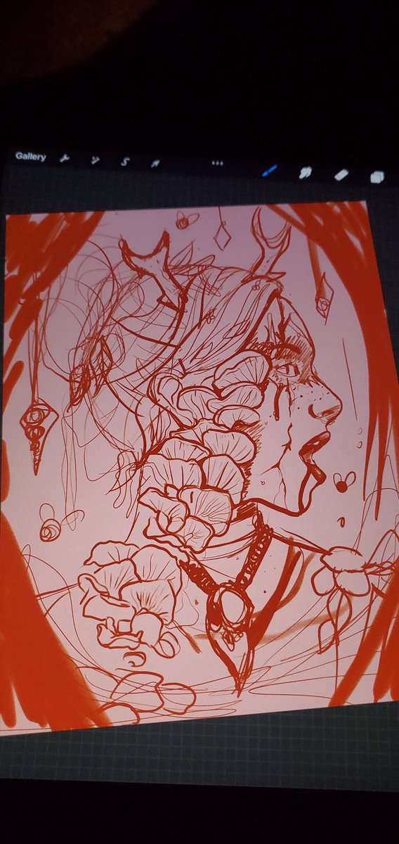 bloodyjava's tweet photo. Mushroom forest witch vibes https://t.co/l4BSjGCThw