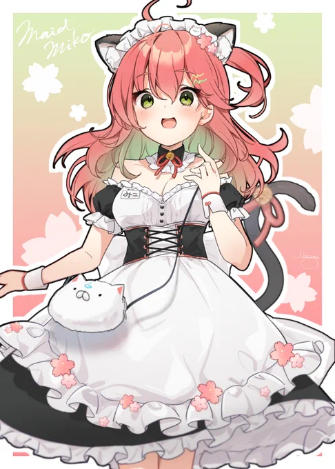 ホロメイドまだ描いていきますよ今月もありがとうございました!#今月描いた絵を晒そう 
