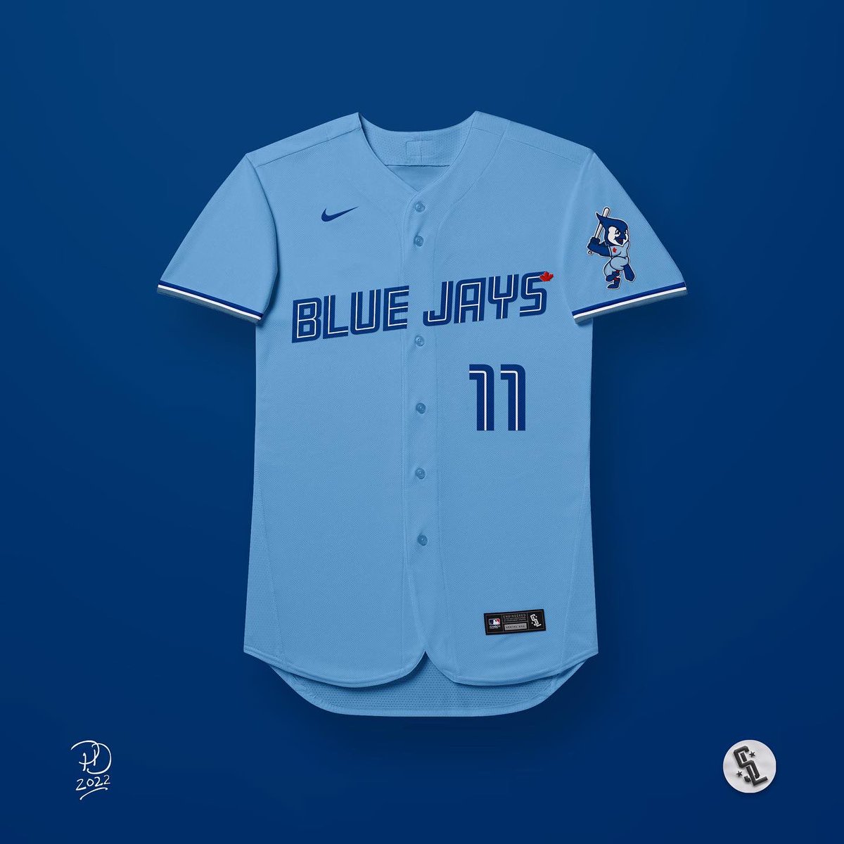 Sports_Laundry's tweet photo. @BlueJays jersey refresh. Hard to improve on an already 🔥 uni set but subtle tweaks in this update. #bluejays #NextLevel #mlb #jerseys #jerseyconcepts @sportslogosnet @JaysJournal @Wilnerness @Sportsnet @ScottyMitchTSN @PhilHecken @UniWatch @Ricky_Ro24 https://t.co/0ACv0yjSLH