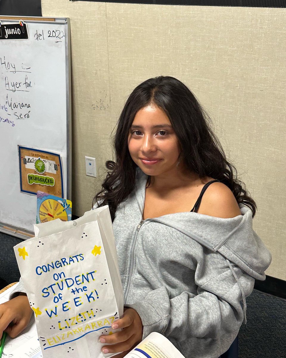 Serrano_Nation's tweet photo. Congratulations to Chase Hignite, Lizeth Elizarraraz, Fauricio Torres, and Jayden Woods on being named this week’s students of the week! https://t.co/ZoUho4xS6p