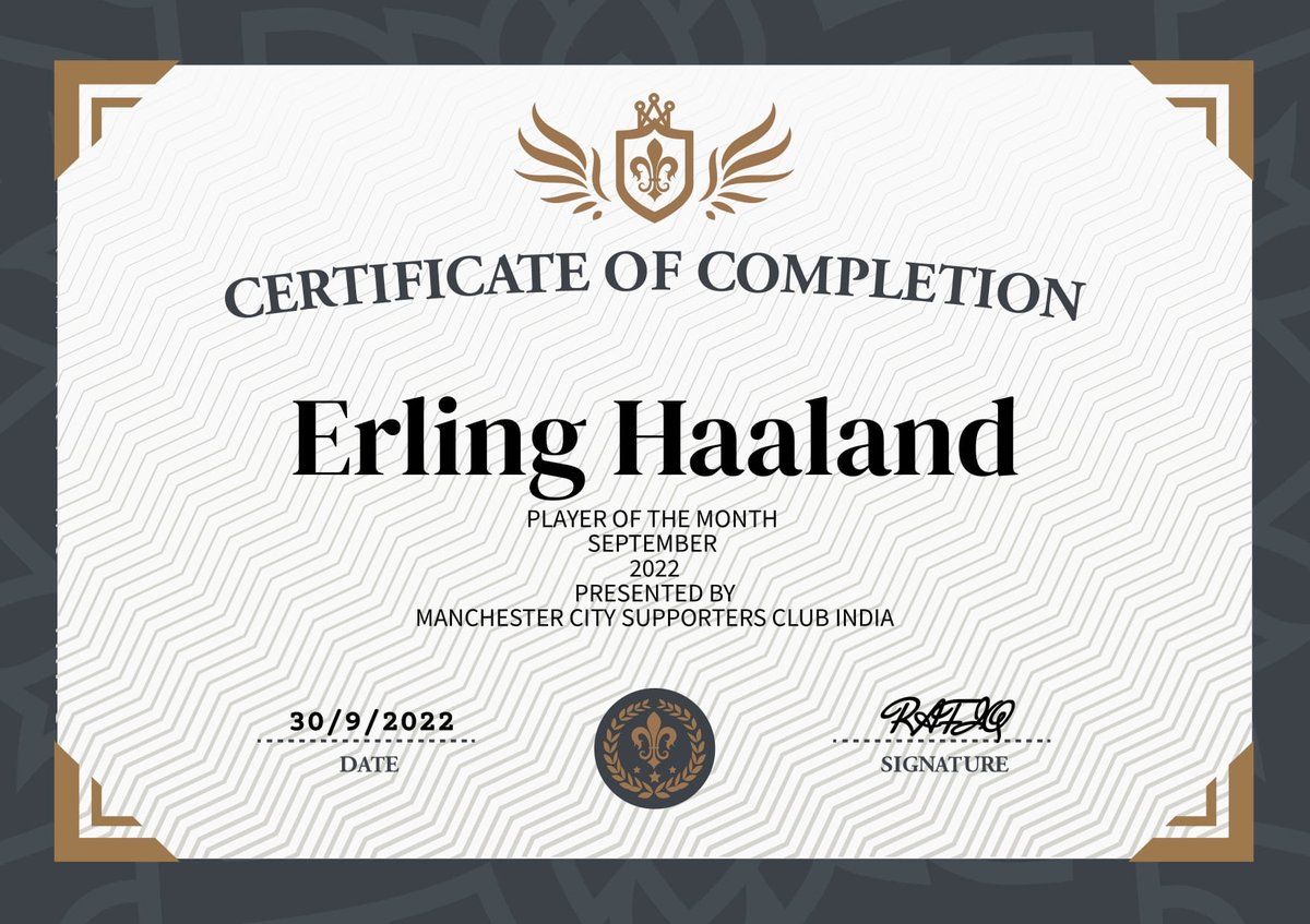 ManCitySCIndia's tweet photo. The first ever player of the month presented by manchester city supporters club india
#MCSCI #MCSCU #MCSCIndia https://t.co/VXJuYGXeeO