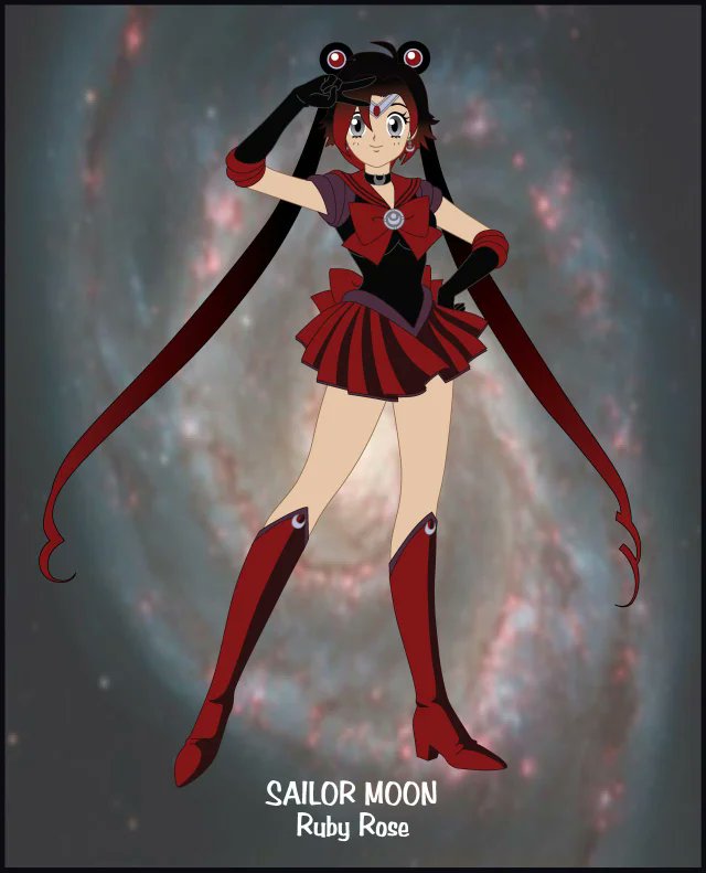 badassruby11's tweet image. " I love Sailor moon as u can see but which girls do u think the rest of the team, and other females like nora, etc what sailors would they be.

One more thing feel freeto cast me as any other sailor u like