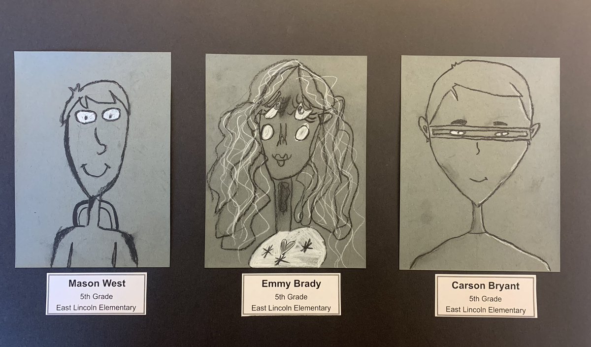 Getting the October spirit with some spooky houses &amp; Tim Burton-inspired self portraits! <a href="/ArtsTcs/">TCSFineArts</a> <a href="/TCSPublic/">TullahomaCitySchools</a>