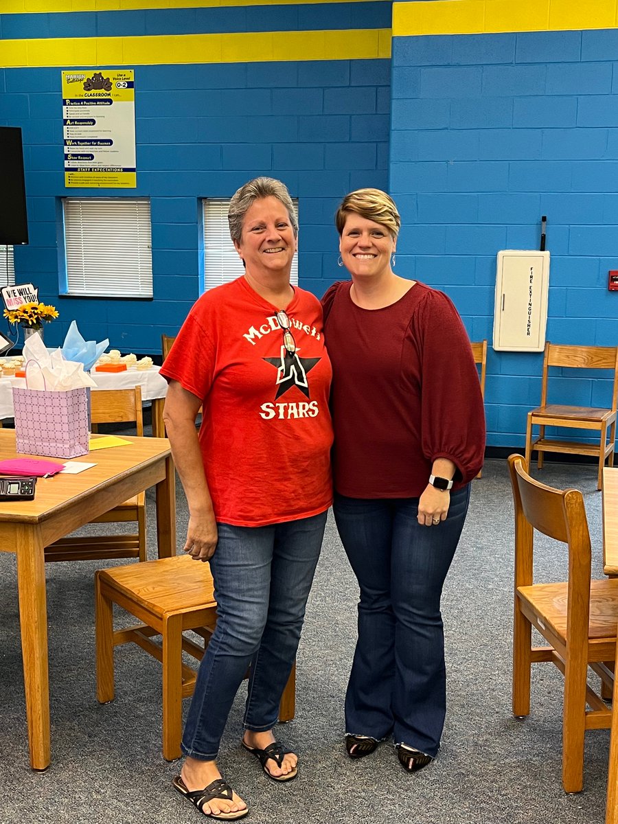 After 27 years of love &amp; dedication to many MES students and staff members, Mrs. Highland is retiring. Join us in congratulating her on a well deserved #retirement!@McDowell590 <a href="/brian_t_oliver/">Brian Oliver</a>