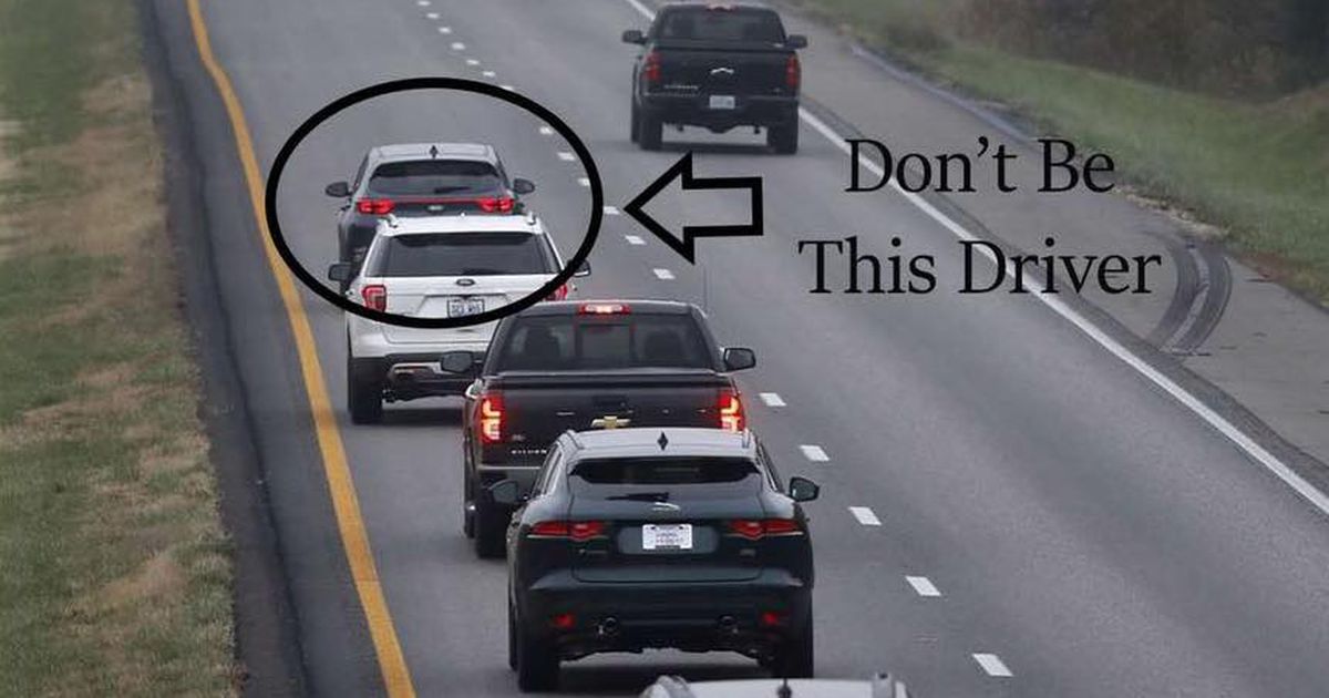 MensHumor's tweet photo. If you're driving the speed limit, get out of the left lane. Some of us are trying to break the law for real. https://t.co/sBgdqjjFyQ