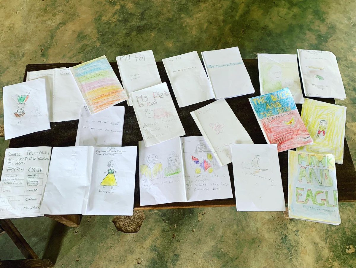 TheMOMProject07's tweet photo. Closing Ceremonies! #campers families attended final program @pagusafrica CFA #SummerCamp in Ho, #VoltaRegion #Ghana Pics: English class storybooks #themomproject07 demo’d how we helped #getkidsready #getteensready #getyouthready 4 school. #global #international #westafrica #ewe https://t.co/a2Q96bXKzt