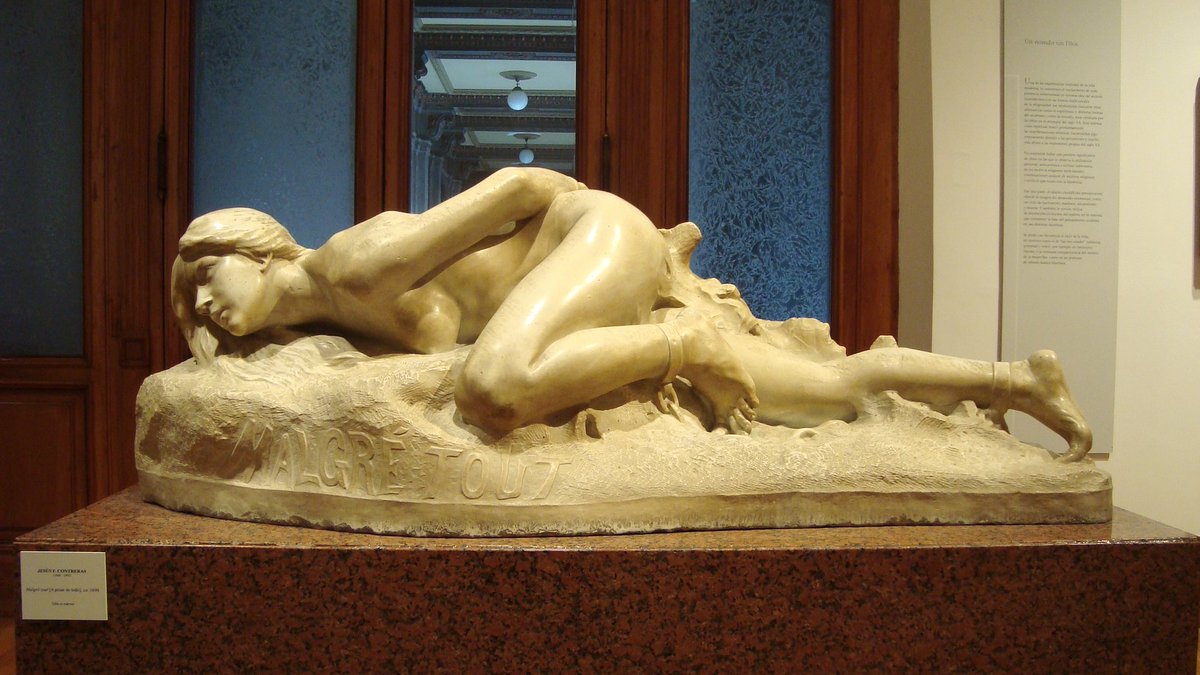 Varon_De_Deseos's tweet photo. Una de mis piezas consentidas del Museo Nacional de Arte.

"Malgrè Tout"
Mármol.
Jesús F. Contreras.

#MalgreTout #JesúsFContreras #Mármol #Escultura #FiguraHumana #MUNAL #MuseoNacionalDeArte #PedroSacristán #México #CDMX #AMOseptiembre https://t.co/usZNqXwWn2