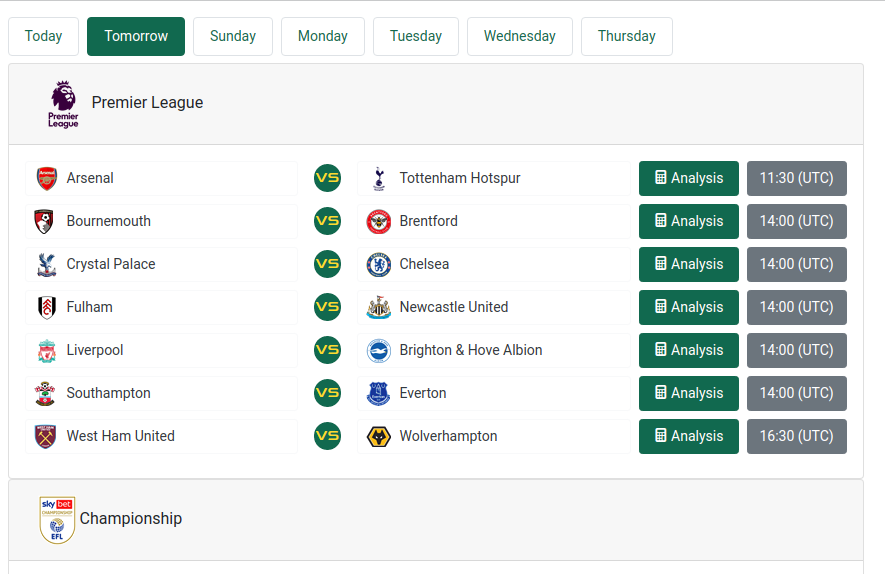 essential_stats's tweet photo. Tomorrow! #PremierLeague
See upcoming matches here: https://t.co/v1kw0iXBnk
#football #Soccer #EssentialStats https://t.co/e543mkNKWK