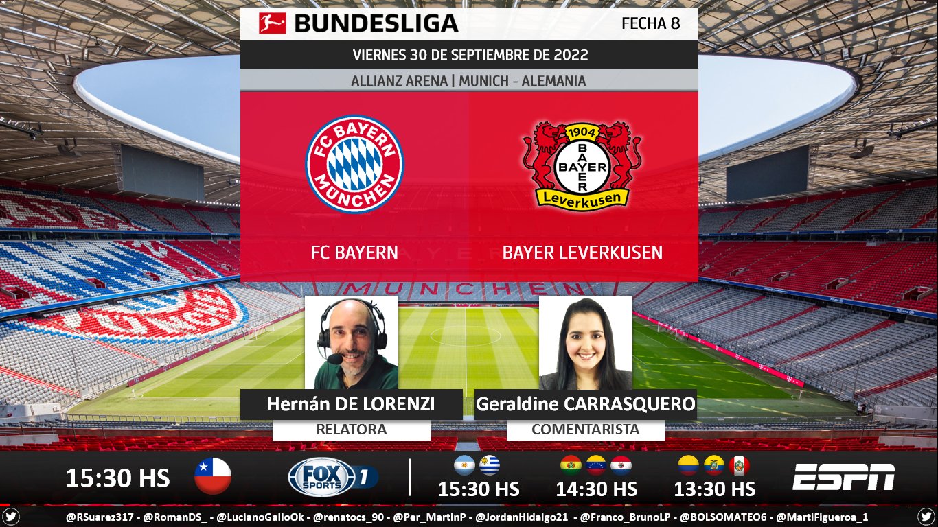 Puntaje Ideal on Twitter: "RT @PuntajeIdealEC: ⚽ #Bundesliga 🇩🇪 #