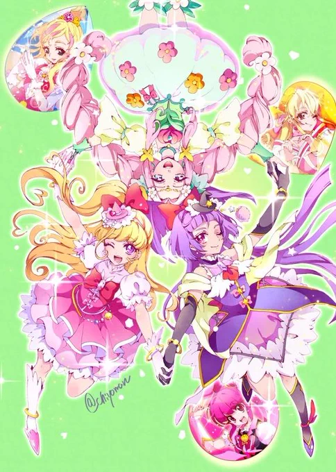 あまりにも桜のイメージがなかったので桜っぽい絵置いときますね! 