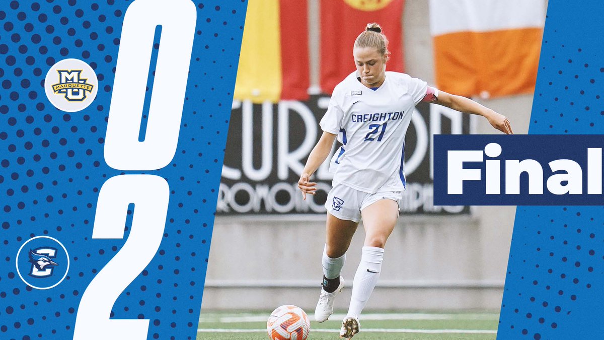JAYS WIN!! JAYS WIN!! JAYS WIN!!

Lara Kazandjian and Jordy Rothwell deliver goals to power Creighton to a 2-0 win over Marquette!!

#GoJays