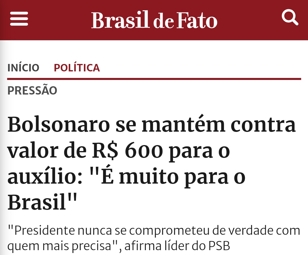 "eu dei 600 reais de auxílio Brasil"

mostra o print ADM