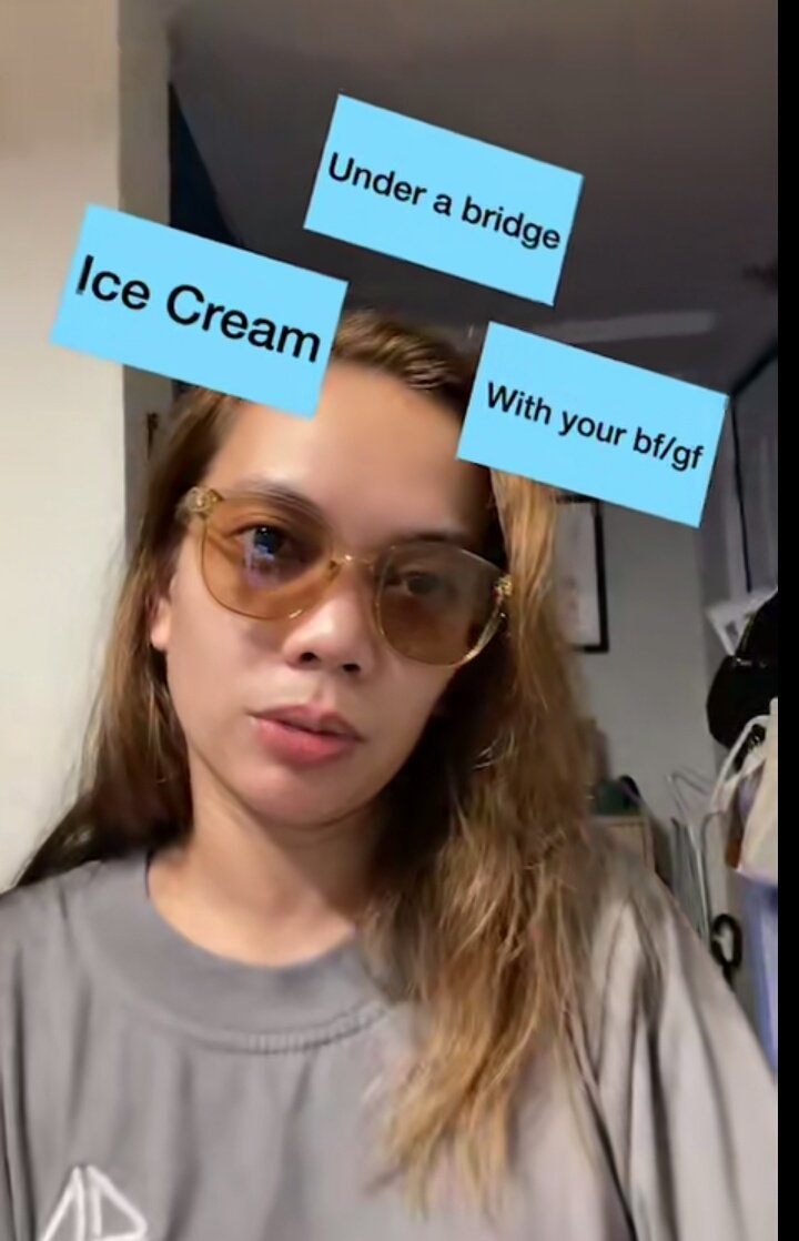patnesmae's tweet photo. Nasan na po yung ice cream? @patlasaten @agnesreoma https://t.co/tbtdsoBKXx
