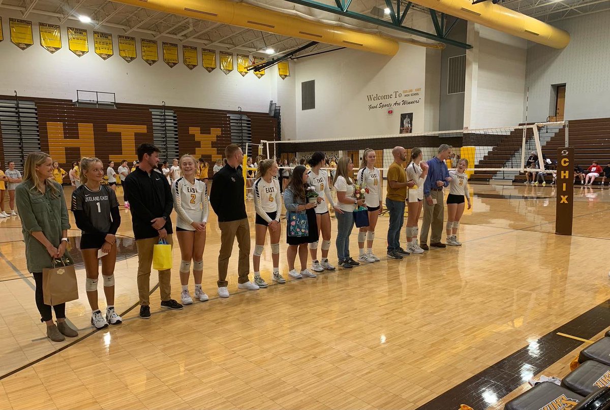 Volleyball won 3-0 tonight on Teacher Appreciation Night!
