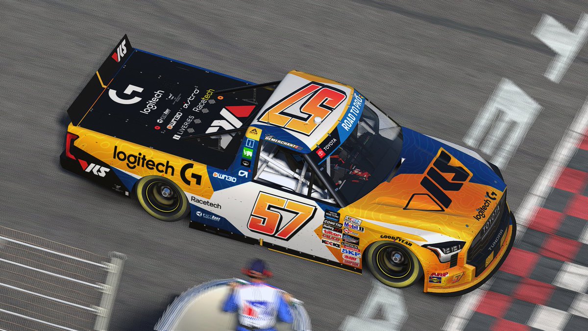 We've gone wire-to-wire, caution free! @Merch_N57 wins the 'odd' split at Texas! #eNASCAR | twitch.tv/ftf_gg