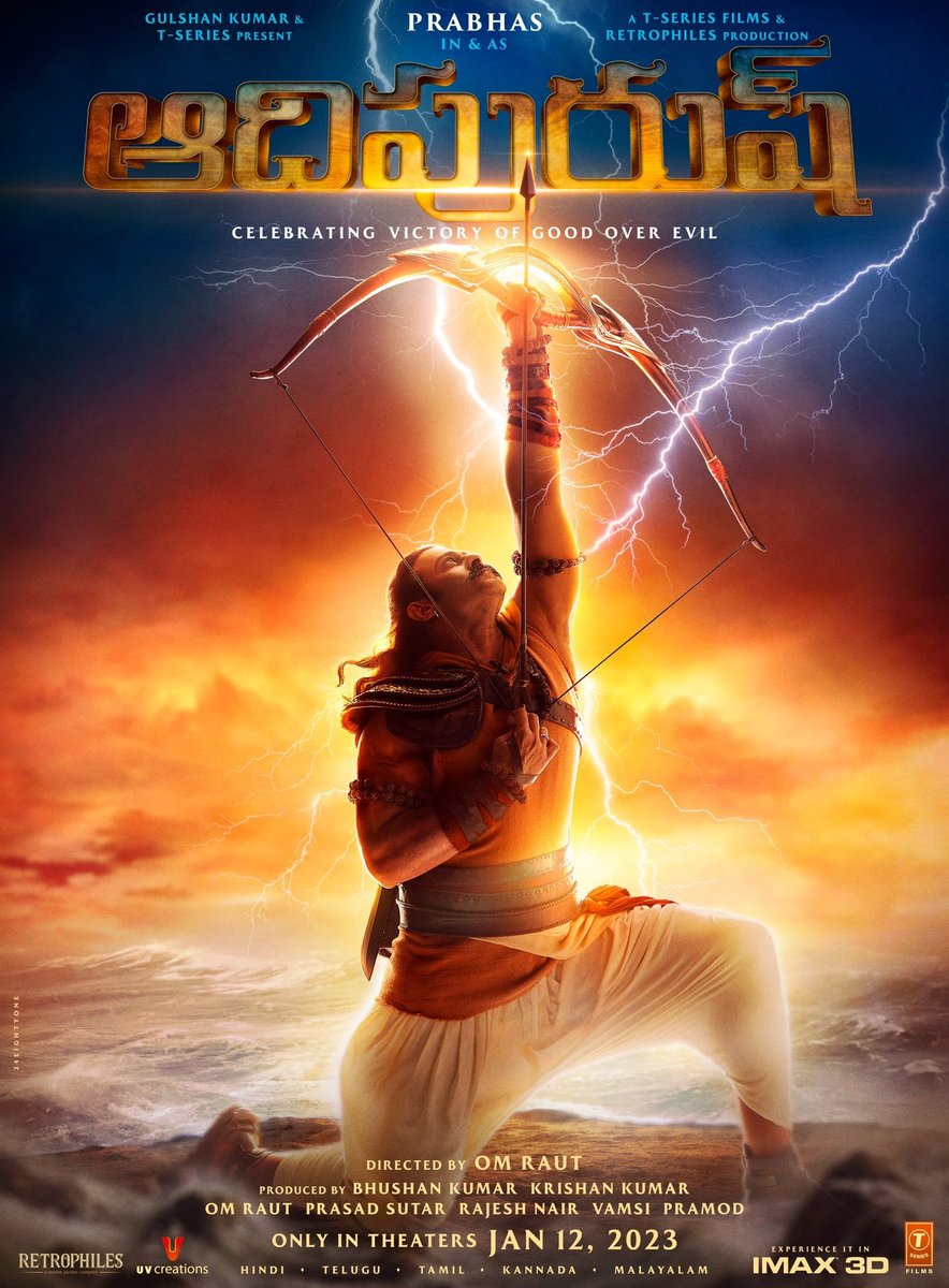 PrinceAnil_25's tweet photo. Let's Settle who is 2023  pongal winner??

#Adipurush            #Varasudu

RT - #Prabhas.      Like - #Vijay https://t.co/wKADcY05pz