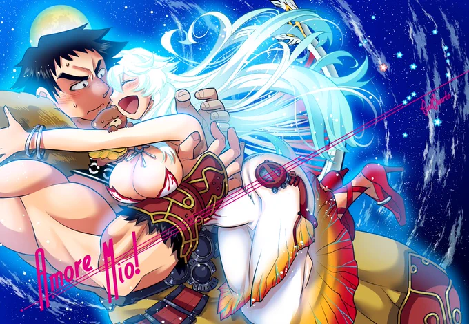 オリオンとアルテミス、死ぬほど尊いボイス化ありがとう!!!(滂沱)ってなってるのでしばらくの間固定のツイートを新刊じゃなくてオリアル本にしておきますね…!!!
漫画の内容はほぼ全部ツイッターで読めるけど、絵は全部印刷用に綺麗に描き直してます。
https://t.co/s8OKyW5Hmv 