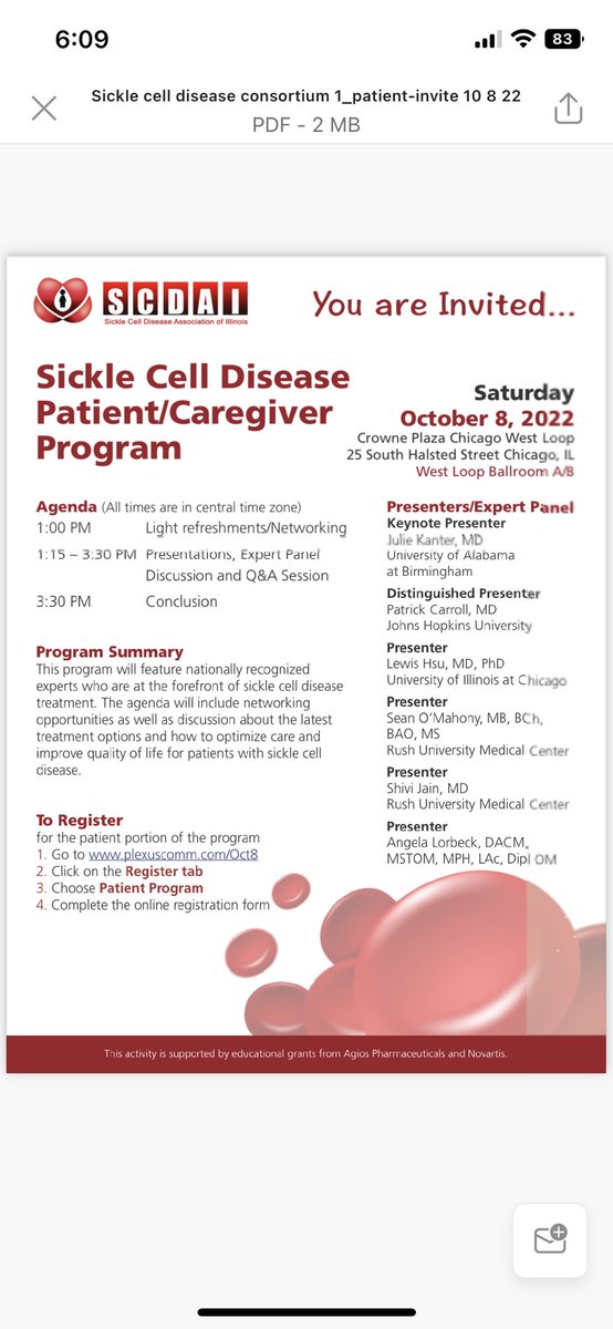Shivi Jain (@shivijain80) on Twitter photo Please donāt forget to RSVP
<a href="/SCDAIllinois/">SCDAI</a> <a href="/RushOakPark/">RUSH Oak Park Hospital</a> <a href="/RushCancer/">RUSH Cancer Center</a> <a href="/RushUniversity/">Rush University</a>
plexuscomm.com/cme-ce-activit⦠Please donāt forget to RSVP
<a href="/SCDAIllinois/">SCDAI</a> <a href="/RushOakPark/">RUSH Oak Park Hospital</a> <a href="/RushCancer/">RUSH Cancer Center</a> <a href="/RushUniversity/">Rush University</a>
plexuscomm.com/cme-ce-activitā¦