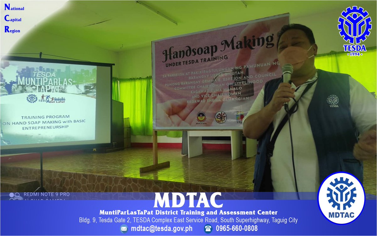 TESDA on Twitter "27 na mga indibidwal ang dumalo sa pagsasanay sa