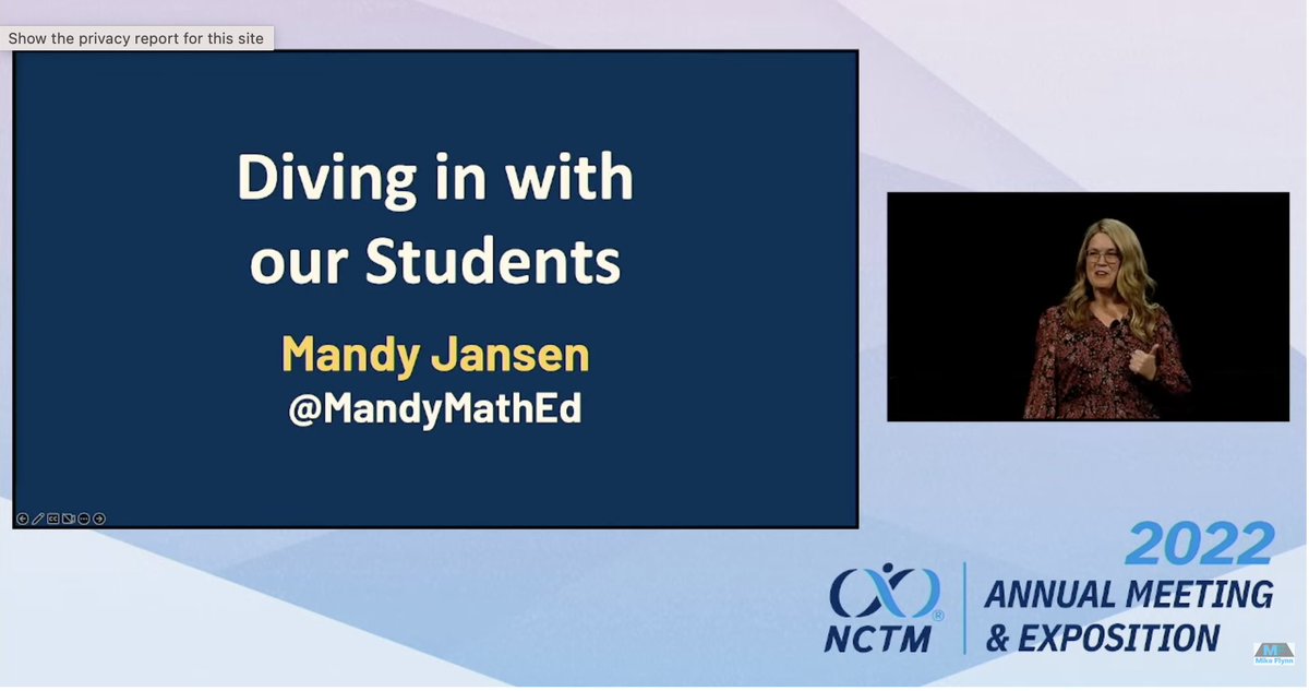 jnovakowski_'s tweet photo. So fortunate to be able to attend a part of #NCTMLA22 via livestream. #ShadowConVI featured four amazing and inspiring speakers with messages of hope, joy and empowerment. Thank you to the speakers for sharing their stories - @Debpeart1 @MsKmathclass @MandyMathEd & @Sean_Nank! https://t.co/i0OGADvZrh