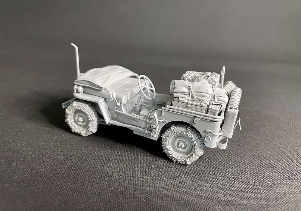 godspeeeeeeeed's tweet photo. タミヤ ジープ ウィリスMB #1 、サフを吹きました。

#jeepwillys #tamiya https://t.co/VAF2T8vU1G