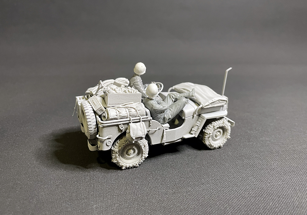 godspeeeeeeeed's tweet photo. タミヤ ジープ ウィリスMB #1 、サフを吹きました。

#jeepwillys #tamiya https://t.co/VAF2T8vU1G