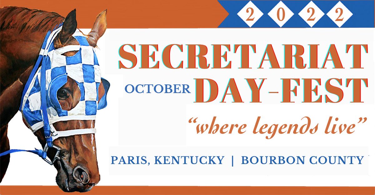 Secretariat fans: We are gauging interest in a Day-Fest in Paris, Kentucky during the weekends of Oct. 15 and/or Oct. 22, on a first-come basis. Read more and submit the form to indicate your interest: secretariat.com/fan-club/secre…
#SecretariatDayFest22 #BourbonCounty #ParisKy