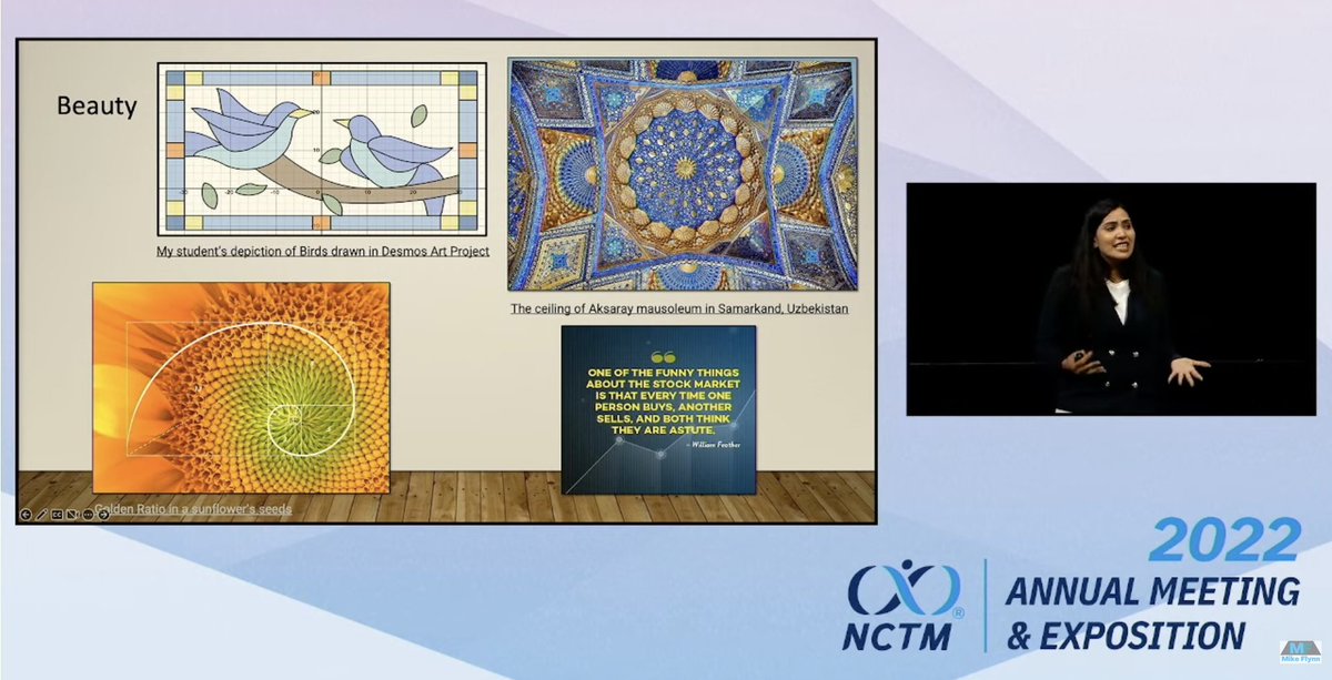 jnovakowski_'s tweet photo. So fortunate to be able to attend a part of #NCTMLA22 via livestream. #ShadowConVI featured four amazing and inspiring speakers with messages of hope, joy and empowerment. Thank you to the speakers for sharing their stories - @Debpeart1 @MsKmathclass @MandyMathEd & @Sean_Nank! https://t.co/i0OGADvZrh