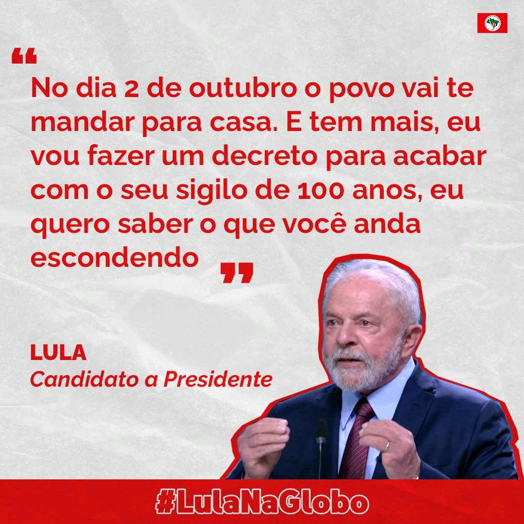 TE Lula acaba de sancionar a Lei do Duende. Agora, quem bola