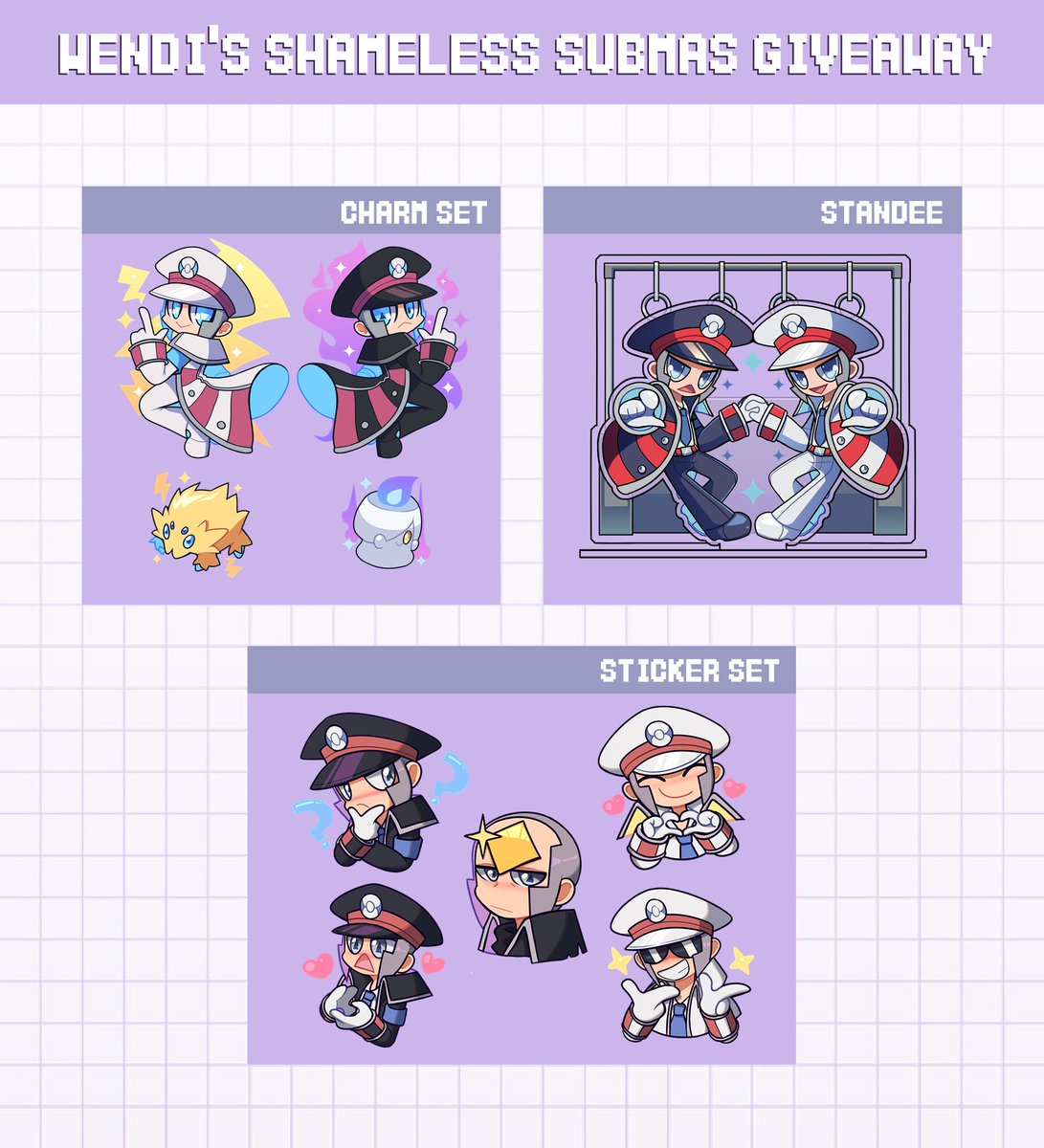 WendrousMP4's tweet photo. Hi gamers I'm giving away a set of Submas merch because I'm bored 🚶🚶

Closes on 2 October 12AM EST! All you have to do is like+retweet+follow!

Reply if you have any questions regarding shipping! (There are certain countries I can't ship tho. You can read the QnA on my shop) https://t.co/JjtruI7XlH
