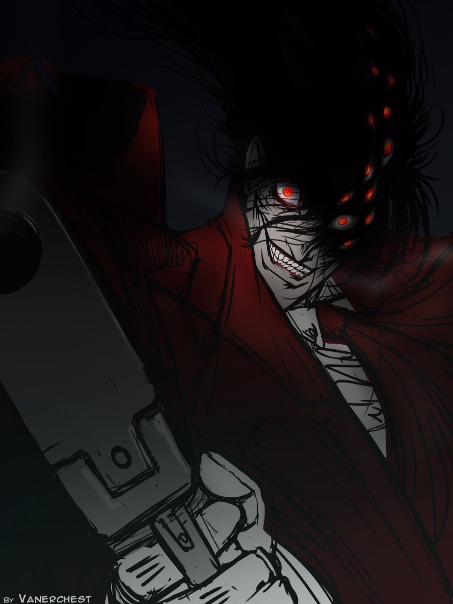 ...But of course... 

...If Vlad were a human being... 
We would never have seen this magnificent monster :'}

#Hellsing #HellsingUltimate #Alucard
#ヘルシング #アーカード
