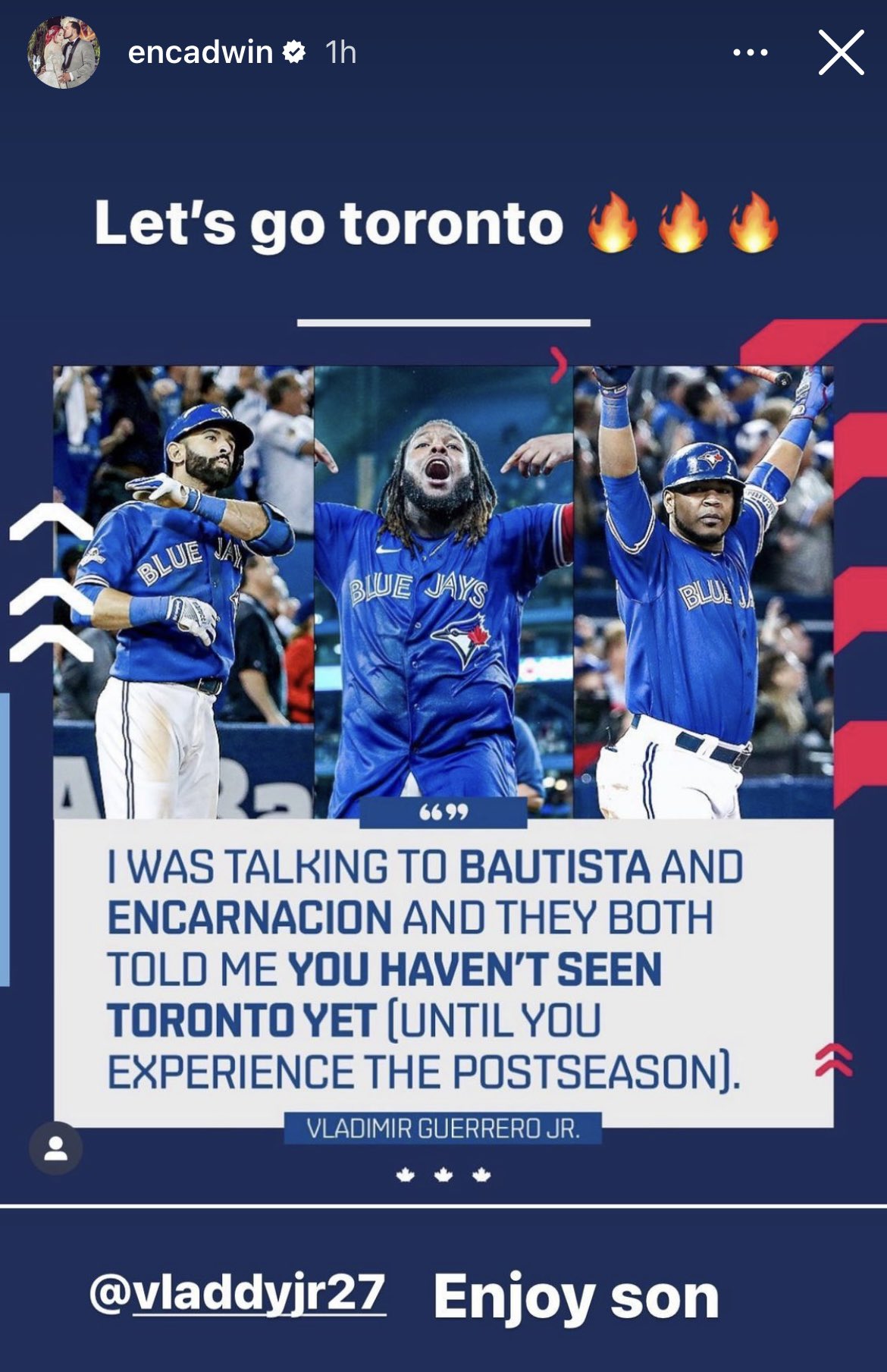 Toronto Blue Jays on X: .@JoeyBats19 helps to open the new Jays