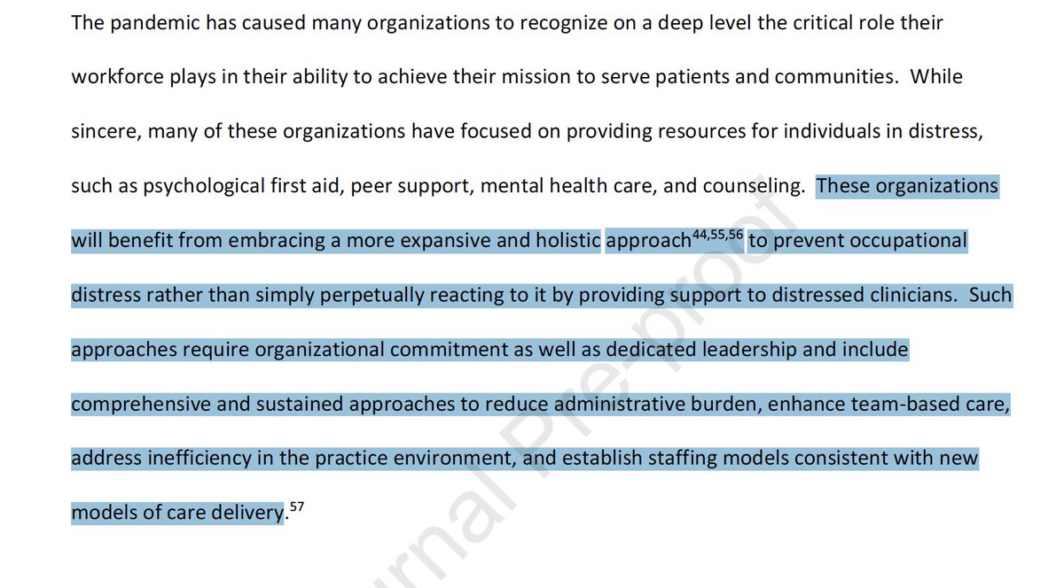 Naftali Kaminski (@kaminskimed) on Twitter photo If you are a hospital leader thinking of approaching your physicians requesting more productivity, think again. <a href="/MayoProceedings/">Mayo Clinic Proceedings</a> report confirms what WE ALL FEEL - a dramatic ⬆️in physician #BurnOut and work-related distress.
#MustRead and actionable!
mayoclinicproceedings.org/article/S0025-… If you are a hospital leader thinking of approaching your physicians requesting more productivity, think again. <a href="/MayoProceedings/">Mayo Clinic Proceedings</a> report confirms what WE ALL FEEL - a dramatic ⬆️in physician #BurnOut and work-related distress.
#MustRead and actionable!
mayoclinicproceedings.org/article/S0025-…