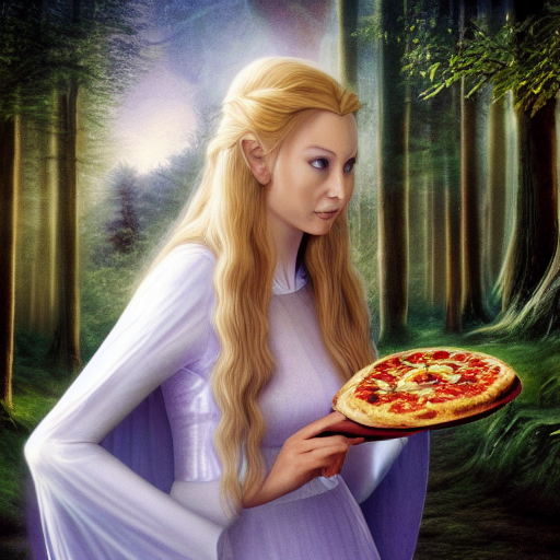 mark_riedl's tweet photo. Also Google will soon index at least one picture of Galadriel sitting in pizza #stupidAI https://t.co/6N4rYh6KZF
