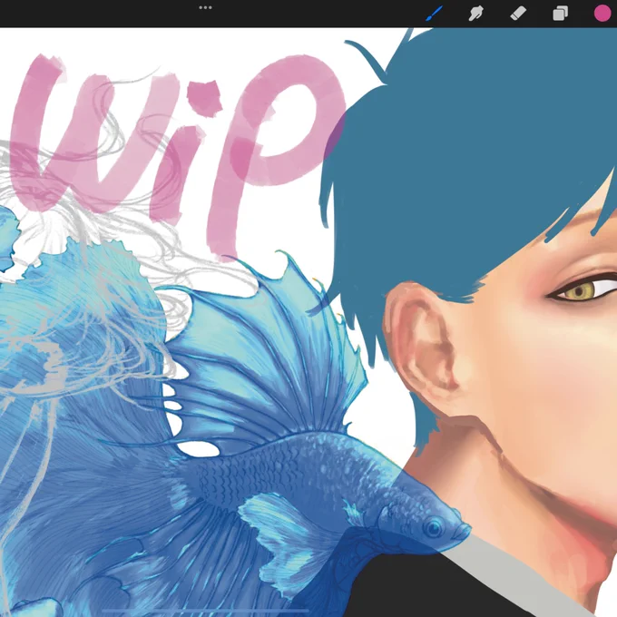 思った様に描けないからデア君を脱がせがちWiiiiiiiip!! 