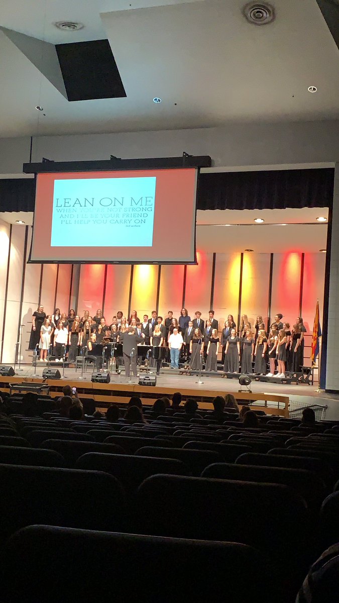 First choir concert of the year and the “Friends Choir” singing Lean on Me!  So fantastic!! <a href="/GPS_District/">The Official Gilbert Public Schools District</a> #weAREmesquite