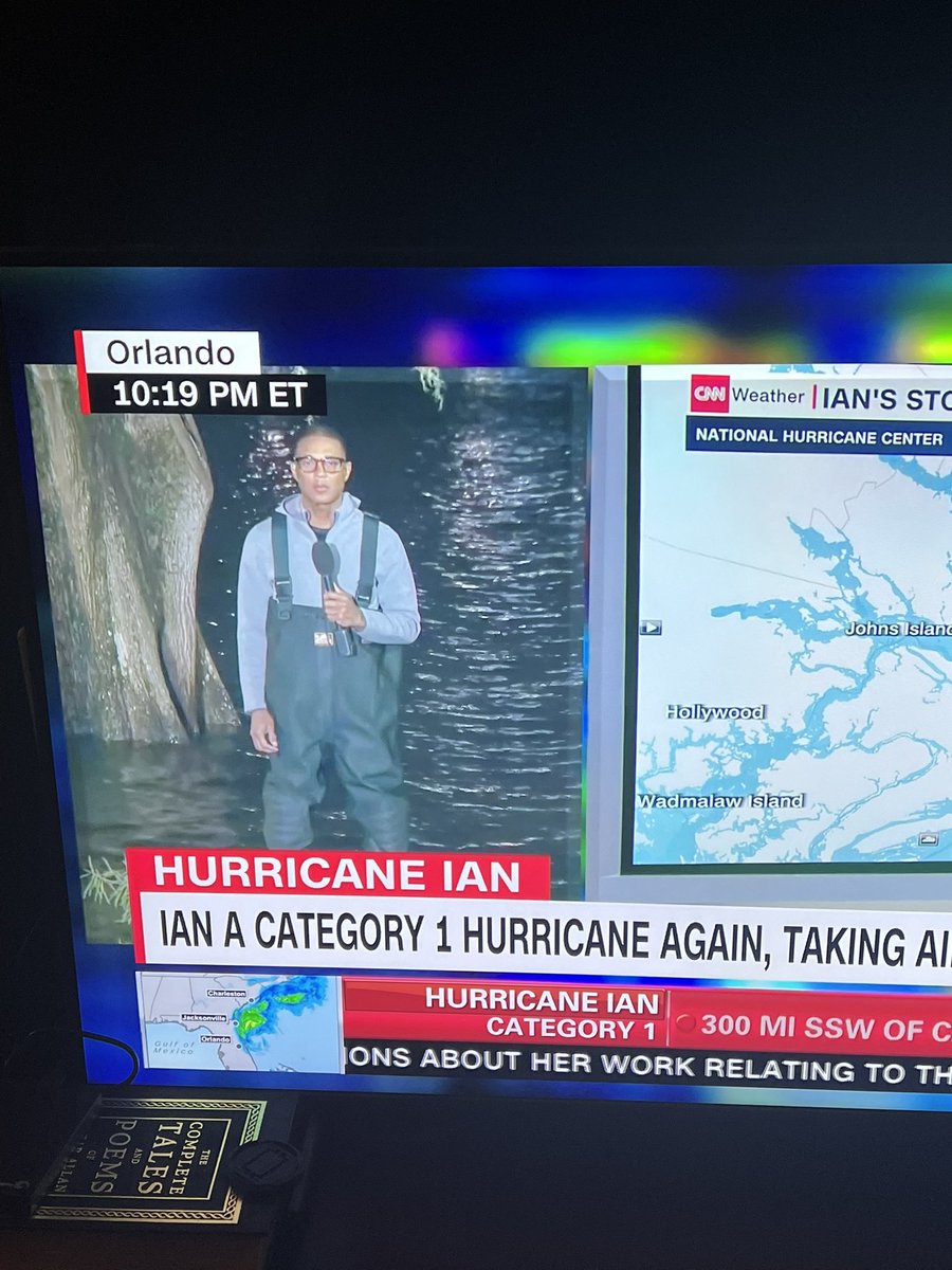 S_Jones1280's tweet photo. @donlemon looking like a first year correspondent. Pride before the morning show fall https://t.co/eoEjfg4AGJ