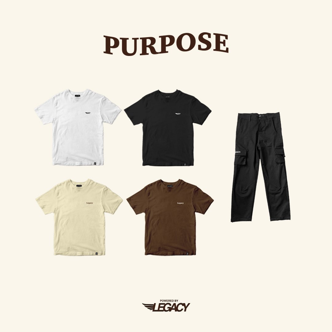 legacyworld__'s tweet photo. Purpose collection - available online
https://t.co/AjDwU2AuP2 https://t.co/GFNpD6SvUu