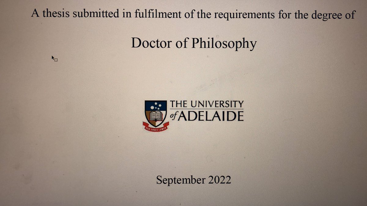 Dr Najma Moumin (@mouminnajma) on Twitter photo Submitted! #PhDone🎉 Thanks Prof Tim Green and <a href="/merryn_netting/">Dr Merryn Netting</a> for getting me to this point! Submitted! #PhDone🎉 Thanks Prof Tim Green and <a href="/merryn_netting/">Dr Merryn Netting</a> for getting me to this point!