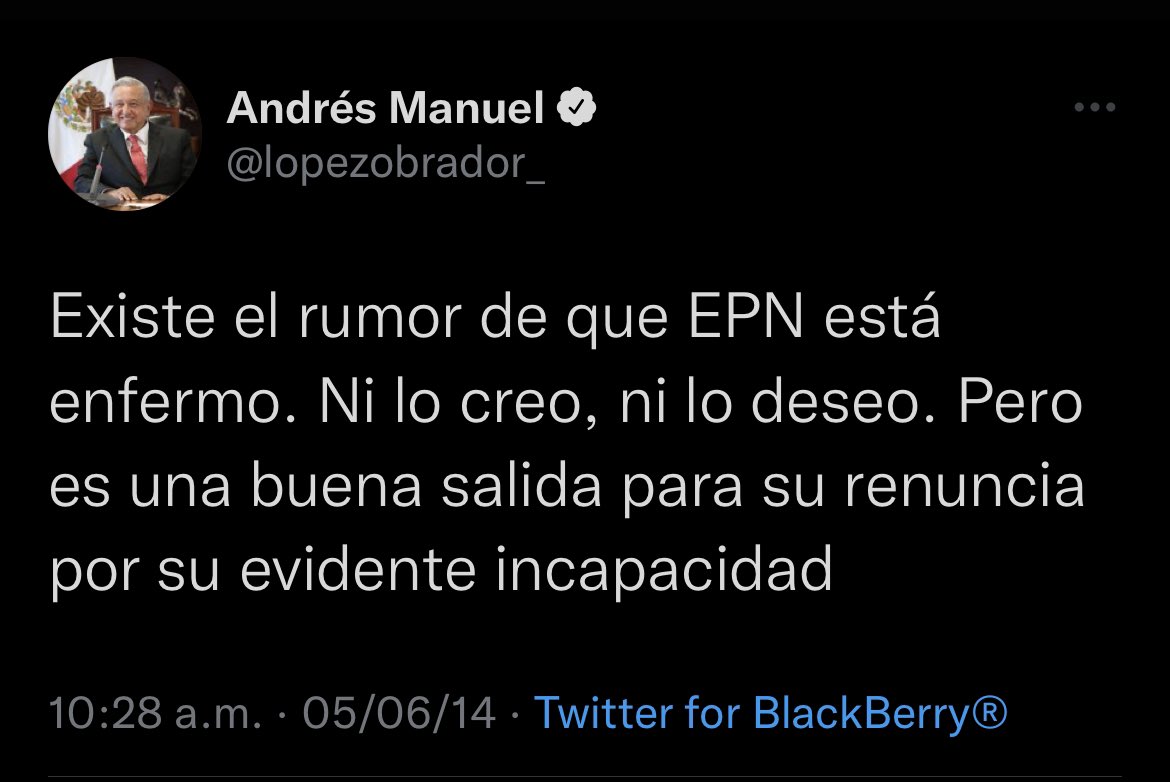 GlodeJo07's tweet photo. A los que dicen que soy miserable por comentar que no me sorprende la deteriorada Salud del presidente, aquí les dejo esto.

Saludos 🖖🏻 https://t.co/SqdOHS0uyD