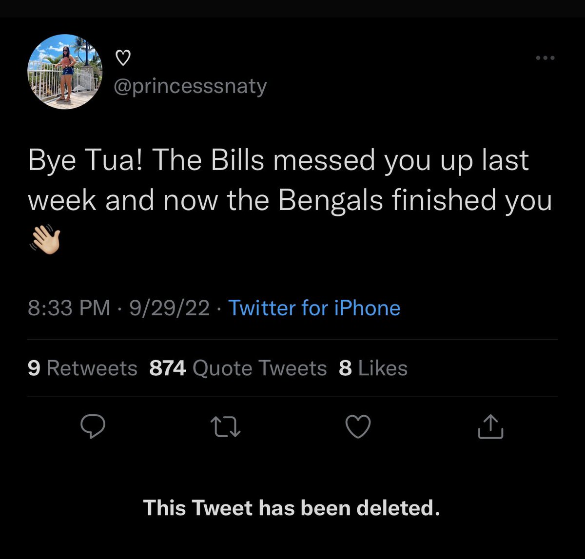 ThisIs_Joby's tweet photo. @BamaSportsball Dumb bitch deleted it https://t.co/WImzAhDhRO