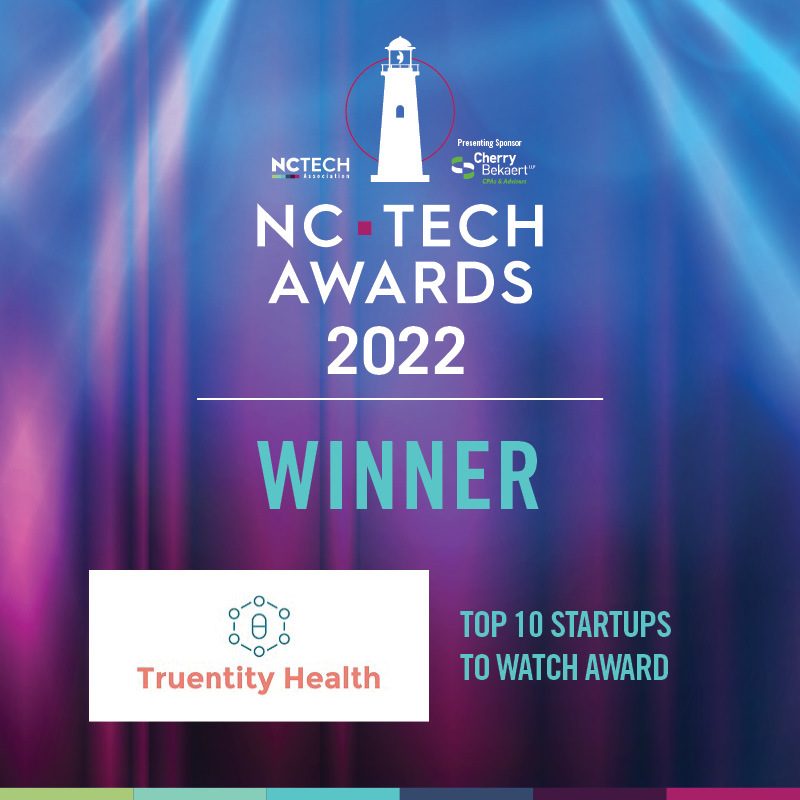 rtipnis's tweet photo. We've been heads down, writing code and working hard to unlock the promise that the #digitalhealth holds. Earlier today, we find out that @NCTA thinks we're the top 10 startups to watch! Thank you, NC Tech, we appreciate it! Better digital health workflows => better outcomes! https://t.co/QhnXeMMFHP