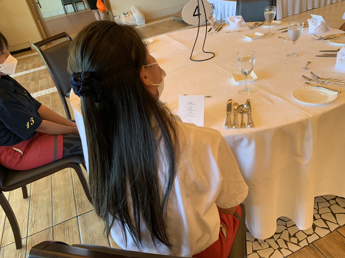AmicusOkinawa's tweet photo. 5年生宿泊学習2日目
これからテーブルマナー講習
G5 Overnight Trip Day2
We are going to have the table manner lecture.
#沖縄　#沖縄アミークス　#万座ビーチリゾート #anaintercontinental #恩納村 https://t.co/P3YK6uYEhY