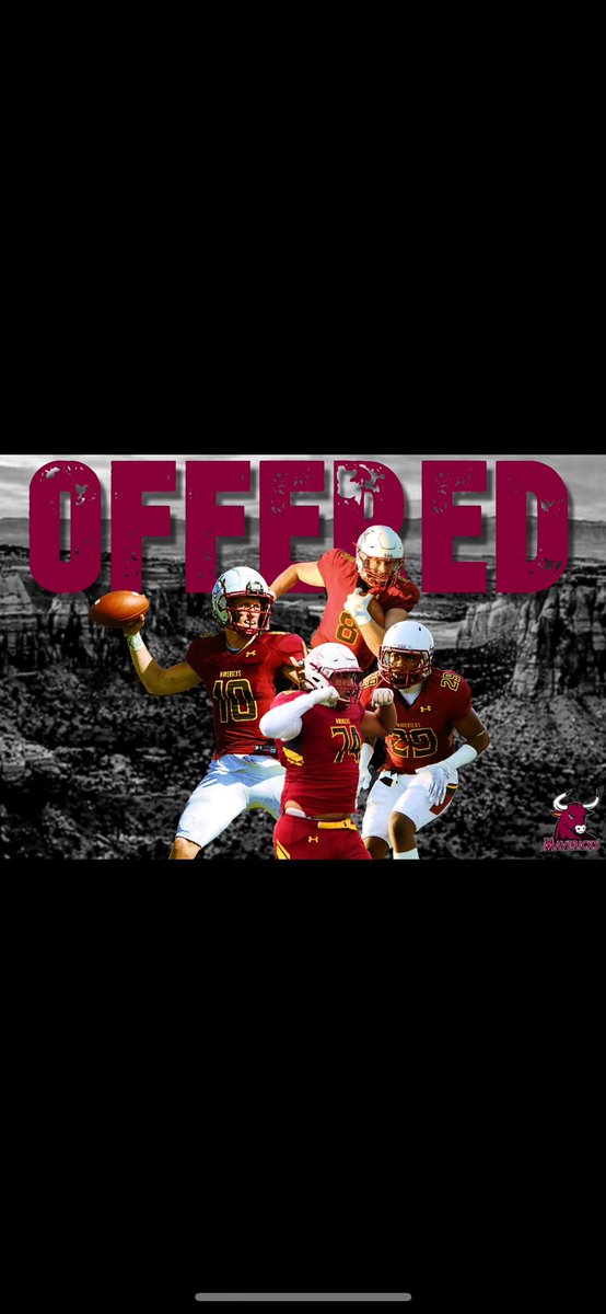 Blessed to receive my first OFFER from Colorado Mesa University!! A big thank you to  @CoachGillmore <a href="/A_Sims_Roos/">Aubrey Sims</a> <a href="/CoachRinehart_/">Logan Rinehart</a> !!