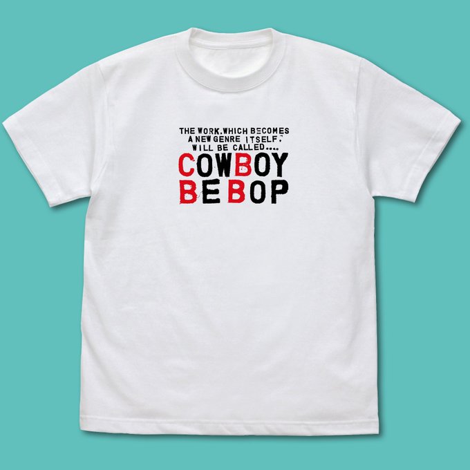 24年前の放送開始前に、アイキャッチとして作ったスタンプ文字を使用したCowboy Bebopグッズも。#uesugidesign #cowboybebop 
