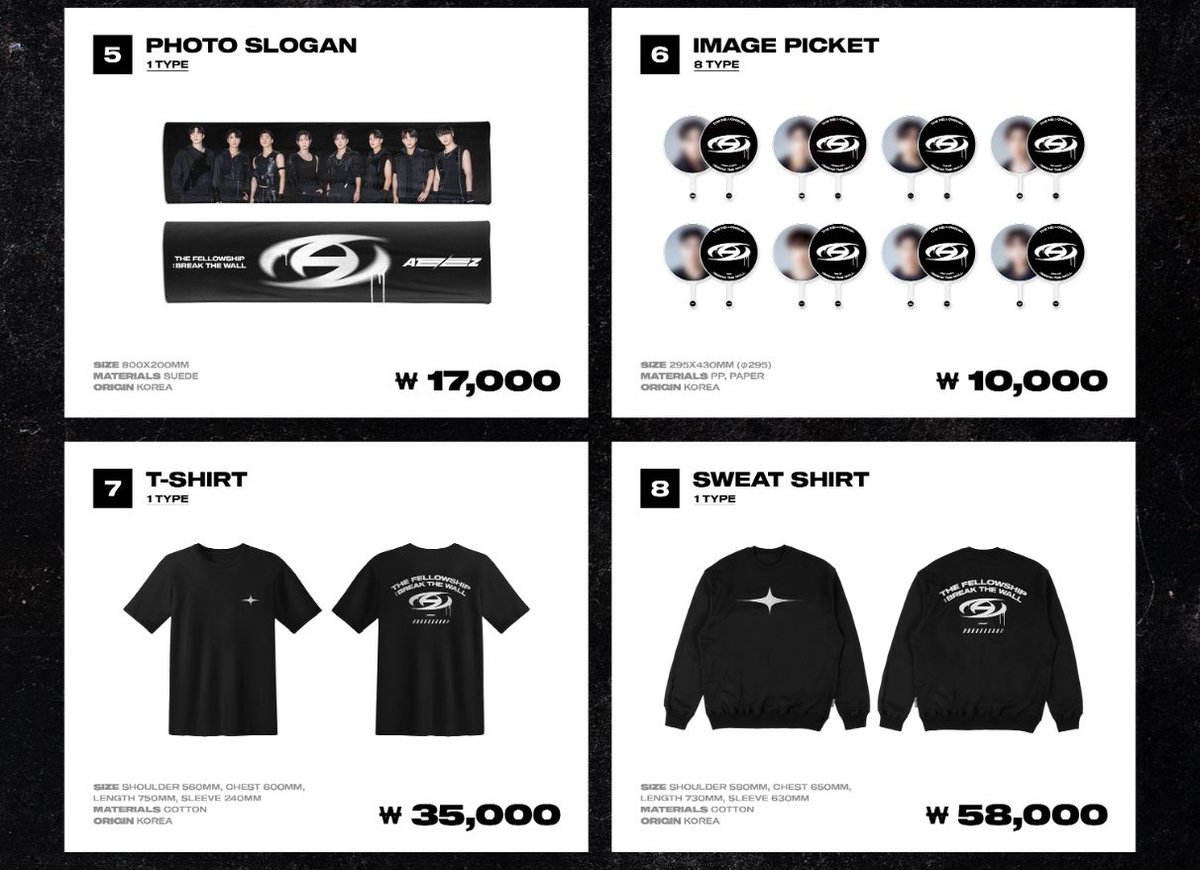 UtopiaStore_'s tweet image. [CEG|BRGO] ATEEZ Break The Wall Tour - MERCH

🚨 R$95,00 ~ R$490,00
🚨 Frete Internacional e Nacional Não Inclusos
🚨 Itens Avulsos e Combos Lightiny
🚨 Até 20/10 ou enquanto durarem os estoques

🛒 forms.gle/coP33FgRAKN8Rc…