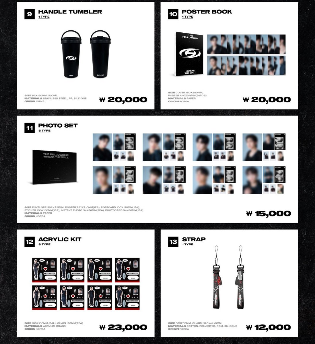 UtopiaStore_'s tweet image. [CEG|BRGO] ATEEZ Break The Wall Tour - MERCH

🚨 R$95,00 ~ R$490,00
🚨 Frete Internacional e Nacional Não Inclusos
🚨 Itens Avulsos e Combos Lightiny
🚨 Até 20/10 ou enquanto durarem os estoques

🛒 forms.gle/coP33FgRAKN8Rc…