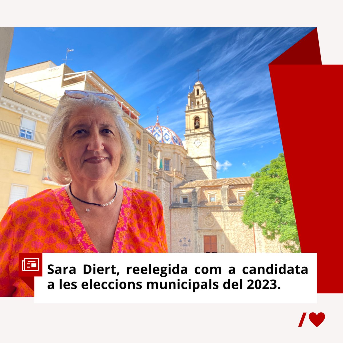 socialistescxt1's tweet photo. 🌹Els Socialistes de Carcaixent reelegim a @sara_diert, com a candidata a l’Alcaldia de Carcaixent per a les eleccions municipals del 2023. https://t.co/aUV3rPR3Gm