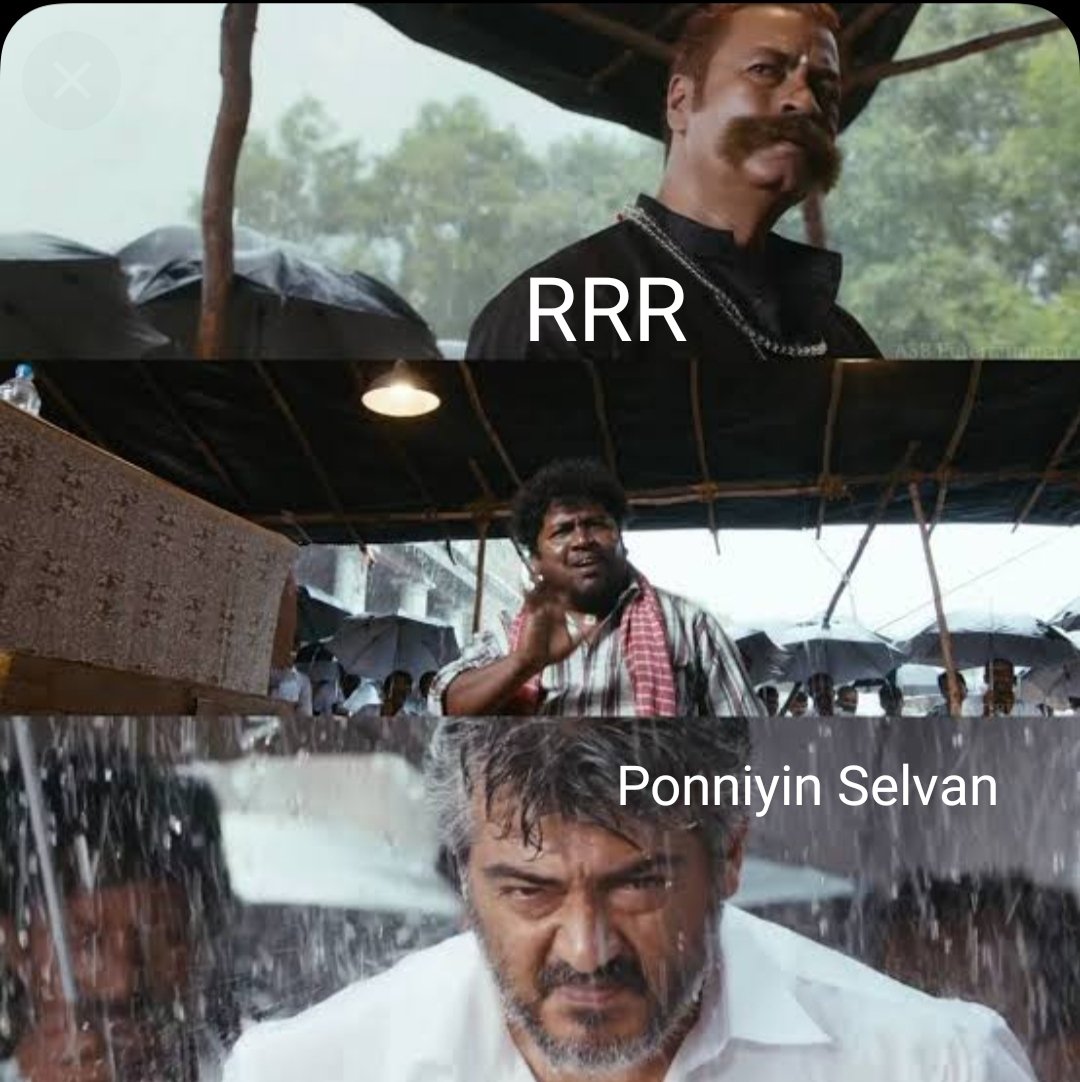 #Tollywood Thammudus : This Year Belongs to #RRR

But #Kollywood Came Back With #PonniyinSelvan 🔥

#PS1 #PS1review #PS1Tamil #PS1FromToday #PS1FDFS 
#PonniyinSelvanFDFS 
#PonniyinSelvan1 #PonniyinSelvanReview