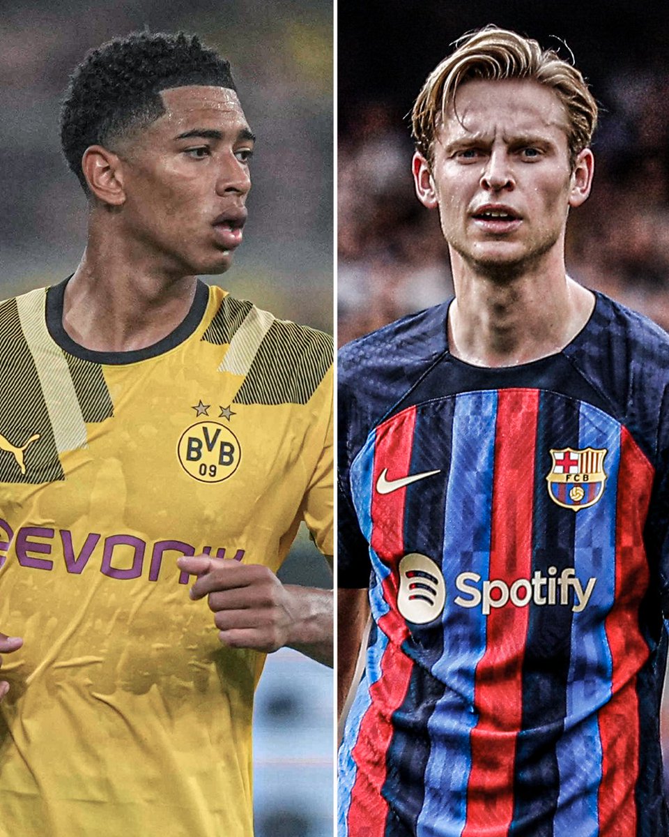 Man United are still targeting Frenkie de Jong and expect to be in the battle to sign Jude Bellingham next summer 👀